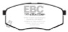EBC Brakes DP41866R Yellowstuff Street And Track Brake Pads Fits Sportage Tucson