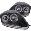 Anzo USA 121332 Projector Headlight Set w/Halo Fits 00-05 Eclipse