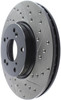 StopTech 127.40036L Sport Cross-Drilled And Slotted Disc Brake Rotor