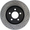 StopTech 127.61112L Sport Cross-Drilled And Slotted Disc Brake Rotor