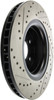 StopTech 127.61112L Sport Cross-Drilled And Slotted Disc Brake Rotor