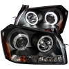 Anzo USA 121220 Projector Headlight Set w/Halo Fits 05-07 Magnum