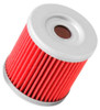 K&N Oil Filter for Aprilia / Derbi / Husqvarna / Piaggio 1.781in OD x 0.625in ID x 1.844in H Oil Filter (KN-563)