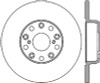StopTech 126.44090CSR Sport Cryo-Treated Slotted Disc Brake Rotor