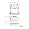 StopTech 308.14510 StopTech Street Brake Pads Fits 11-17 Accord TSX