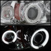Spyder Auto 5009791 Halo Projector Headlights Fits 97-04 Dakota Durango