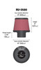 K&N RU-3580 Universal Air Filter