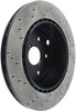StopTech 128.47030L Sport Cross-Drilled Disc Brake Rotor Fits Impreza WRX STI