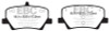 EBC Brakes DP22366 Greenstuff 2000 Series Sport Brake Pads Fits 19-23 XC40