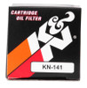K&N Oil Filter for Yamaha / MBK / Fantic Caballero 1.5in OD x 1.813in H  (KN-141)