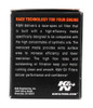 K&N Oil Filter for Yamaha / MBK / Fantic Caballero 1.5in OD x 1.813in H  (KN-141)
