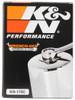 K&N Chrome Oil Filter for Harley Davidson 3in OD x 4.063in H (KN-170C)