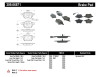 StopTech 309.06871 Sport Disc Brake Pad Set