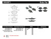 StopTech 309.06871 Sport Disc Brake Pad Set