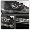 Spyder Auto 5080059 DRL Projector Headlights Fits 06-10 IS250 IS350