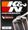 K&N H Oil Filter for Suzuki / Arctic Cat / Cagiva / Kawasaki / Kymco / Aprilia 2.813in OD x 3.031in (KN-138)