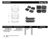 StopTech 309.04610 StopTech Sport Brake Pads Fits 89-96 300ZX