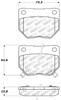 StopTech 309.04610 StopTech Sport Brake Pads Fits 89-96 300ZX