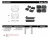StopTech 309.04610 StopTech Sport Brake Pads Fits 89-96 300ZX