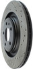 StopTech 128.33125L Sport Cross-Drilled Disc Brake Rotor Fits 08-11 S4 S5