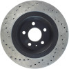 StopTech 128.33125L Sport Cross-Drilled Disc Brake Rotor Fits 08-11 S4 S5