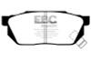 EBC Brakes DP2570 Greenstuff 2000 Series Sport Brake Pads Fits Civic CRX Insight