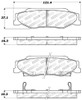 StopTech 308.07320 StopTech Street Brake Pads Fits 97-13 Corvette XLR