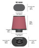 K&N RC-5000 Universal Air Filter