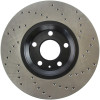 StopTech 128.33107R Sport Cross-Drilled Disc Brake Rotor