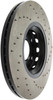 StopTech 128.33107R Sport Cross-Drilled Disc Brake Rotor