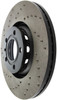 StopTech 128.33107R Sport Cross-Drilled Disc Brake Rotor