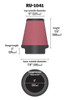 K&N RU-1041 Universal Air Filter