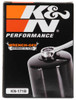 K&N Black Oil Filter for Harley Davidson / Buell 3in OD x 4.063in H (KN-171B)