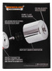 K&N Black Oil Filter for Harley Davidson / Buell 3in OD x 4.063in H (KN-171B)