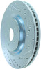 StopTech 227.42100L Select Sport Cross-Drilled And Slotted Disc Brake Rotor