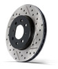 StopTech 227.65071L Select Sport Cross-Drilled And Slotted Disc Brake Rotor