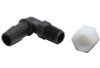 K&N Air Filter Vent Kit - White - 90 Degree Plastic 0.50in Flange 1.75in H 1.75in L (85-1120)