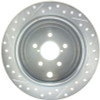 StopTech 227.47029L Select Sport Cross-Drilled And Slotted Disc Brake Rotor