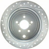 StopTech 227.47029L Select Sport Cross-Drilled And Slotted Disc Brake Rotor