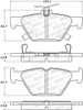 StopTech 308.18080 StopTech Street Brake Pads