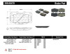 StopTech 309.06470 StopTech Sport Brake Pads Fits 89-96 300ZX