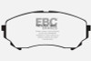 EBC Brakes DP41828R Yellowstuff Street And Track Brake Pads Fits 11-14 CTS