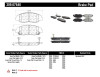 StopTech 309.07640 StopTech Sport Brake Pads Fits 96-14 Civic EL Insight