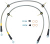 StopTech 950.40012 Stainless Steel Braided Brake Hose Kit Fits 06-09 S2000