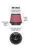 K&N RU-2510 Universal Air Filter