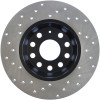 StopTech 128.33099L Sport Cross-Drilled Disc Brake Rotor