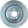 StopTech 227.34080L Select Sport Cross-Drilled And Slotted Disc Brake Rotor