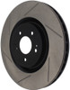 StopTech 126.46076SR Sport Slotted Disc Brake Rotor Fits 08-15 Lancer