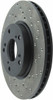 StopTech 128.40036L Sport Cross-Drilled Disc Brake Rotor
