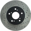 StopTech 128.40036L Sport Cross-Drilled Disc Brake Rotor